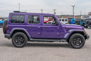 2023 Jeep Wrangler Unlimited Sahara Altitude With Sky 1 Touch Roof
