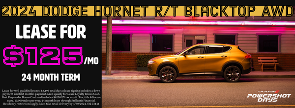 2024 Dodge Hornet R/T Blacktop